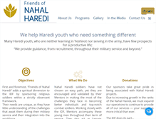 Tablet Screenshot of nahalharedi.org